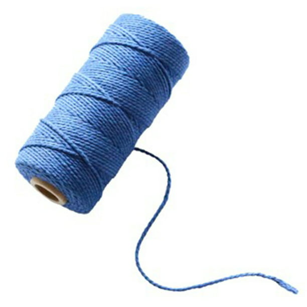 Hand Woven Goods Hemp Rope Double Strand Cotton Yarn Color Hemp Rope Diy Accessories 100m 